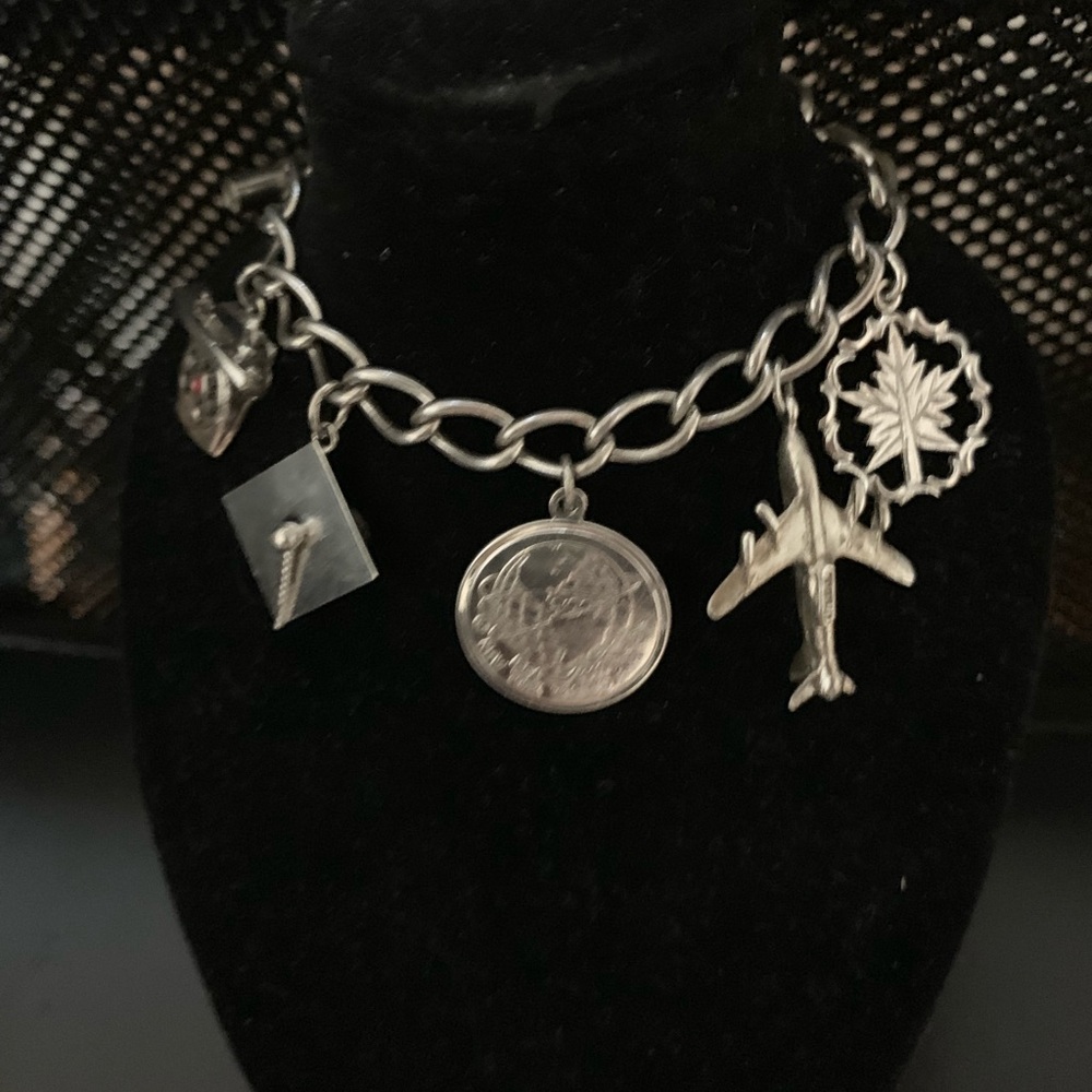 Sterling 925 Charm Bracelet.